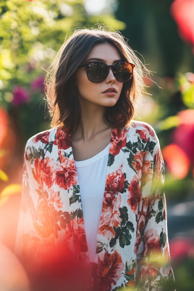 Lightweight Floral Cardigans for Spring Breeze - photo 2
