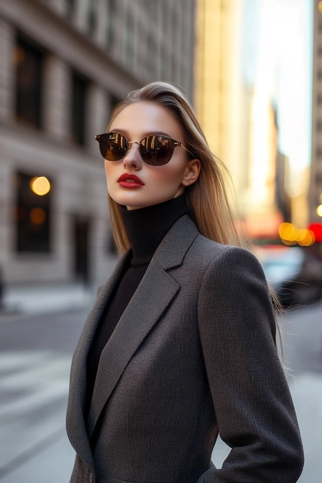 Warm Wool Blazers for Polished Fall Outfits - photo 2