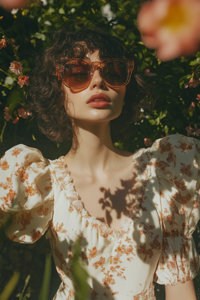 Puff Sleeve Dresses in Light Fabrics for Spring Romance - photo 2
