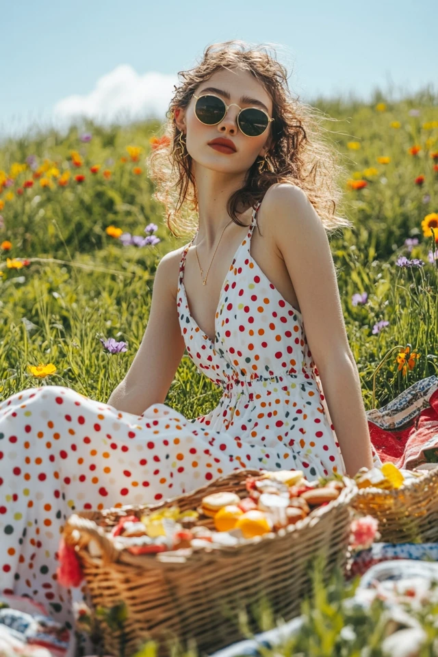 Playful Polka Dot Dresses for Summer Picnics - photo 2