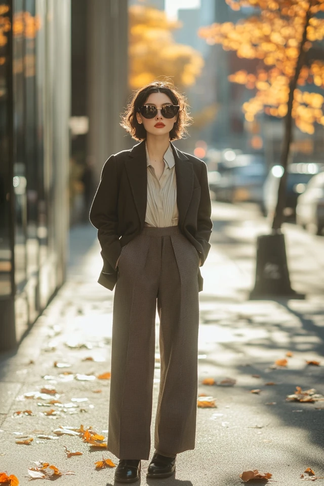Tailored Wool Pants for Sleek Fall Office Looks - photo 2