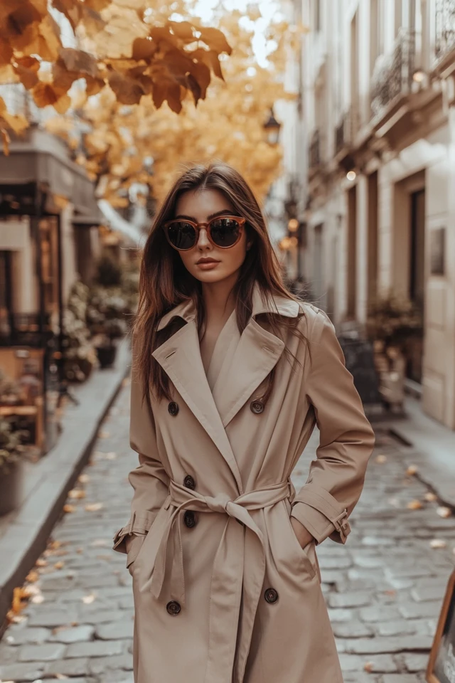 Neutral Tones in Trench Coats for Fall Timeless Style - photo 2