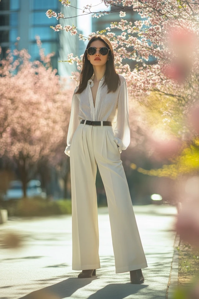 Cropped Wide-Leg Pants for a Spring Refresh - photo 2