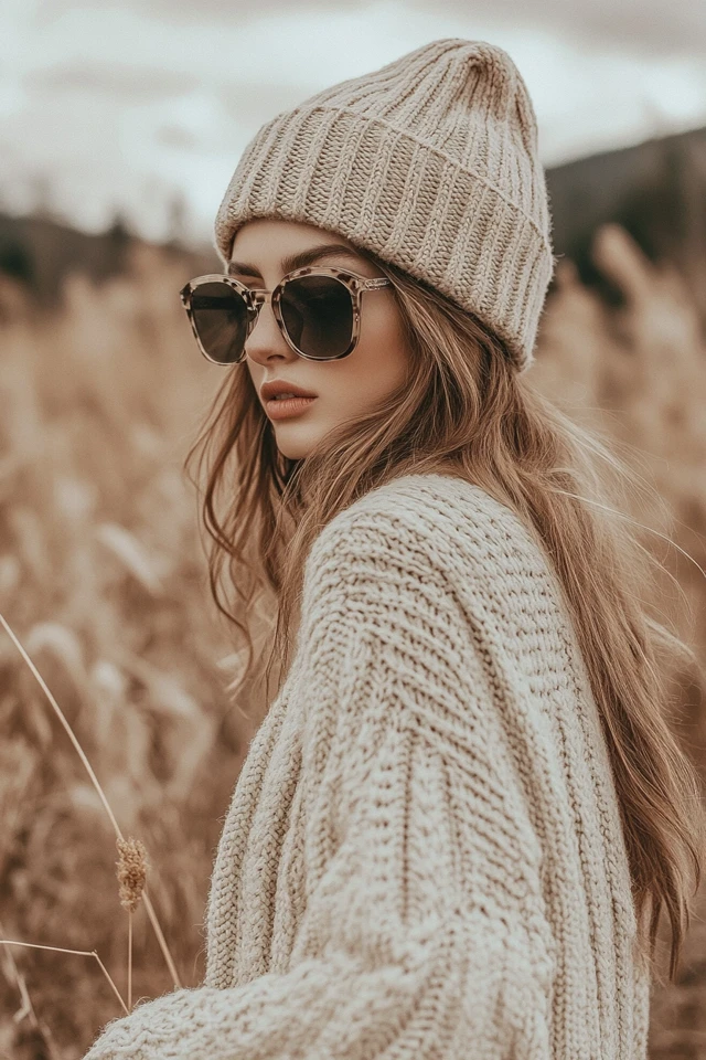 Neutral Knit Beanies for Cozy Winter Looks: Timeless, Versatile, and Effortlessly Stylish - photo 2