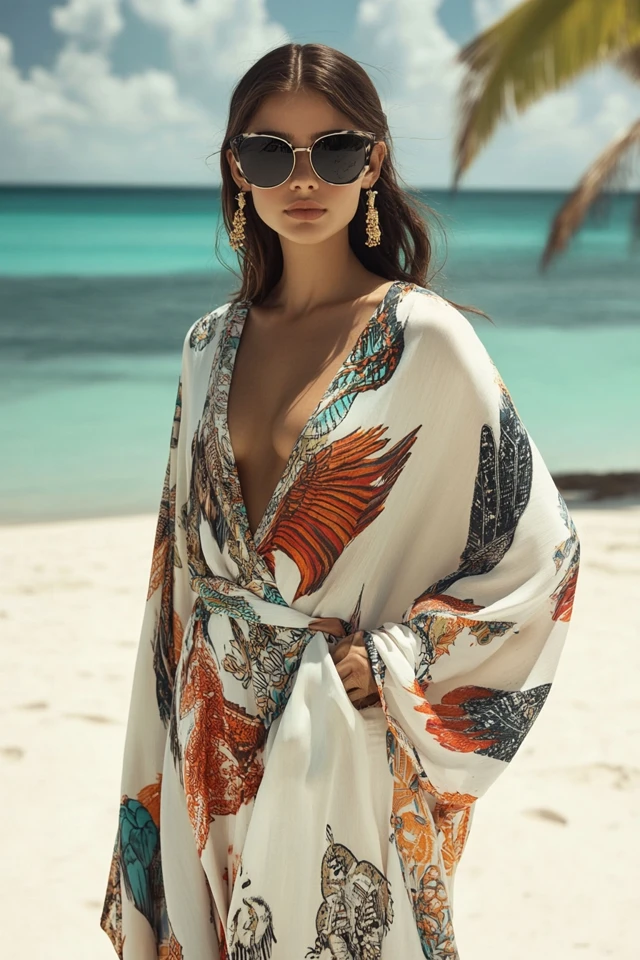 Wide-Sleeve Kaftans for Resort Luxe - photo 2