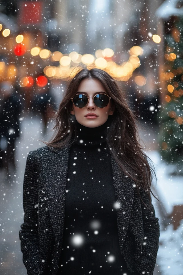Fitted Turtleneck Tops for Sleek Winter Looks - photo 2