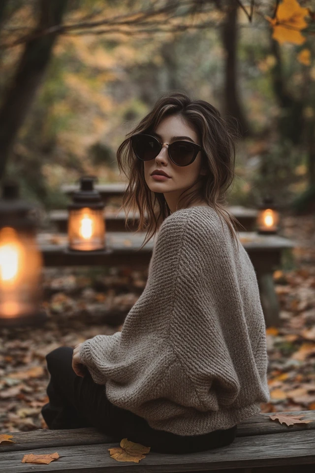 Relaxed Batwing Sweaters for Cozy Fashion - photo 2