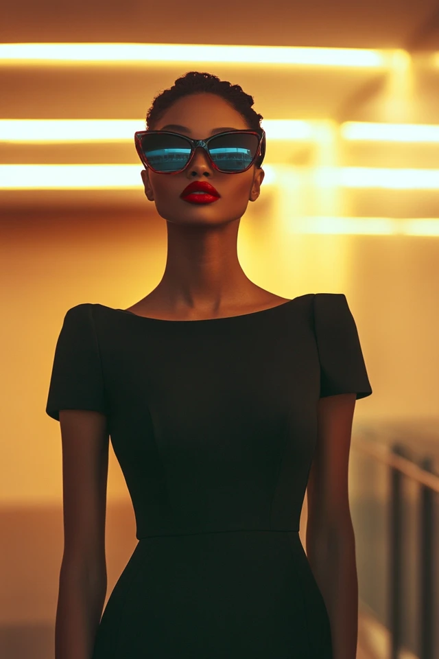 Structured Pencil Dresses with Peplum Waist - photo 2
