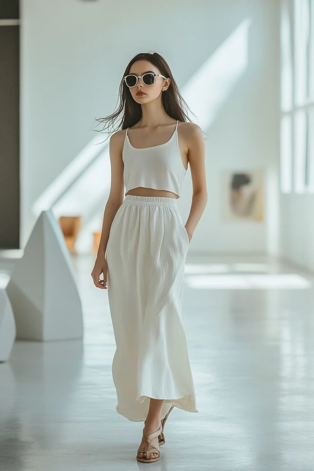 Minimalist Slip Skirts for Understated Sophistication: Effortless Elegance in Every Step - photo 2