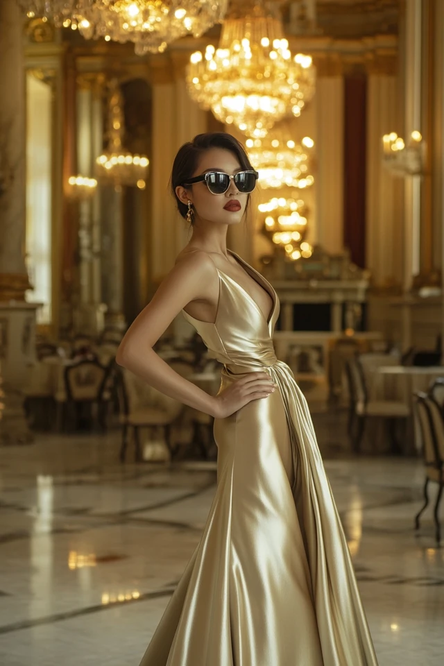Sophisticated Fundraiser Dresses with Satin Gowns: Elegance for an Evening of Giving - photo 2