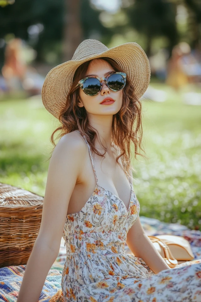 Relaxed Picnic Date Outfits with Casual Sundresses: Effortlessly Charming and Comfortable - photo 2