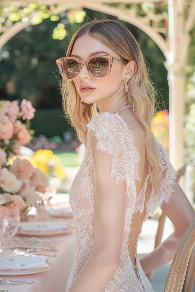 Sophisticated Bridal Shower Dresses with Lace Accents: Timeless Elegance for Celebrating the Bride - photo 2
