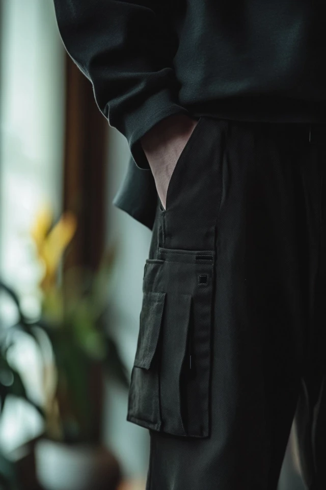 Relaxed Cargo Pants for Utility Chic - photo 2