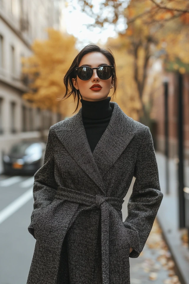 Stylish Wrap Coats for Transitional Weather - photo 2