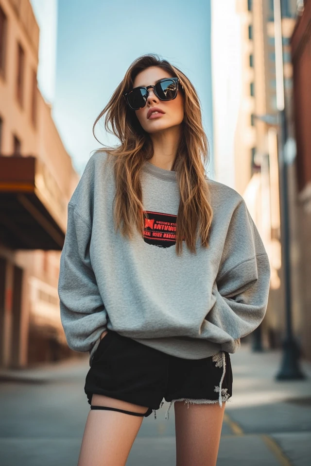Oversized Sweatshirts for Lounge or Street Style - photo 2
