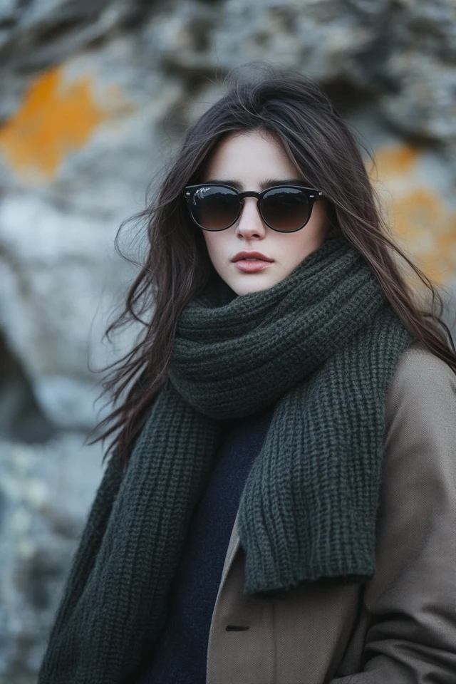 Heavy Wool Scarves for Extra Wind Chill: Warmth, Comfort, and Effortless Winter Style - photo 2
