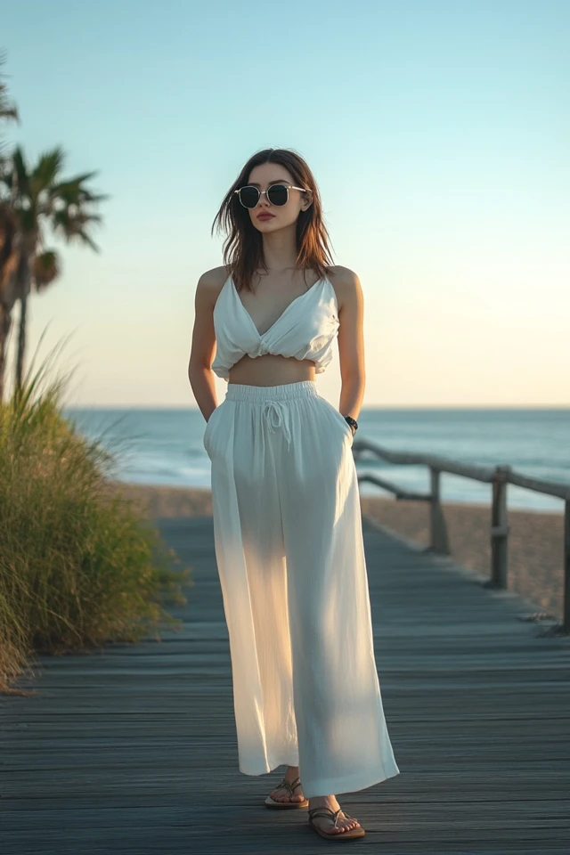 Flowy Wide-Leg Trousers for Warm Yet Breezy Weather - photo 2