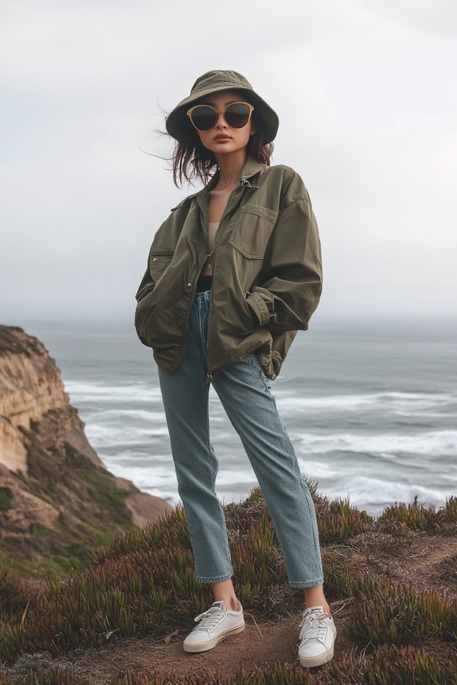 Relaxed Windbreakers for Coastal Winds - photo 2