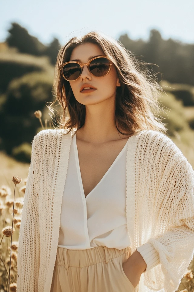 Lightweight Cardigans for Chilly Summer Nights: The Perfect Blend of Comfort and Style - photo 3