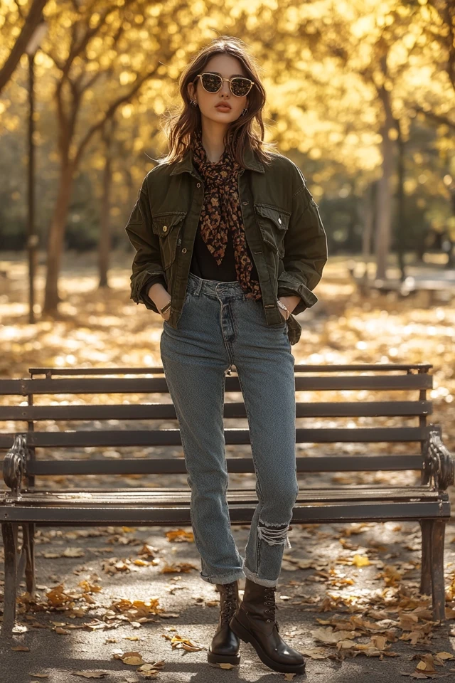Relaxed Cargo Jackets for Mild Fall Winds - photo 2