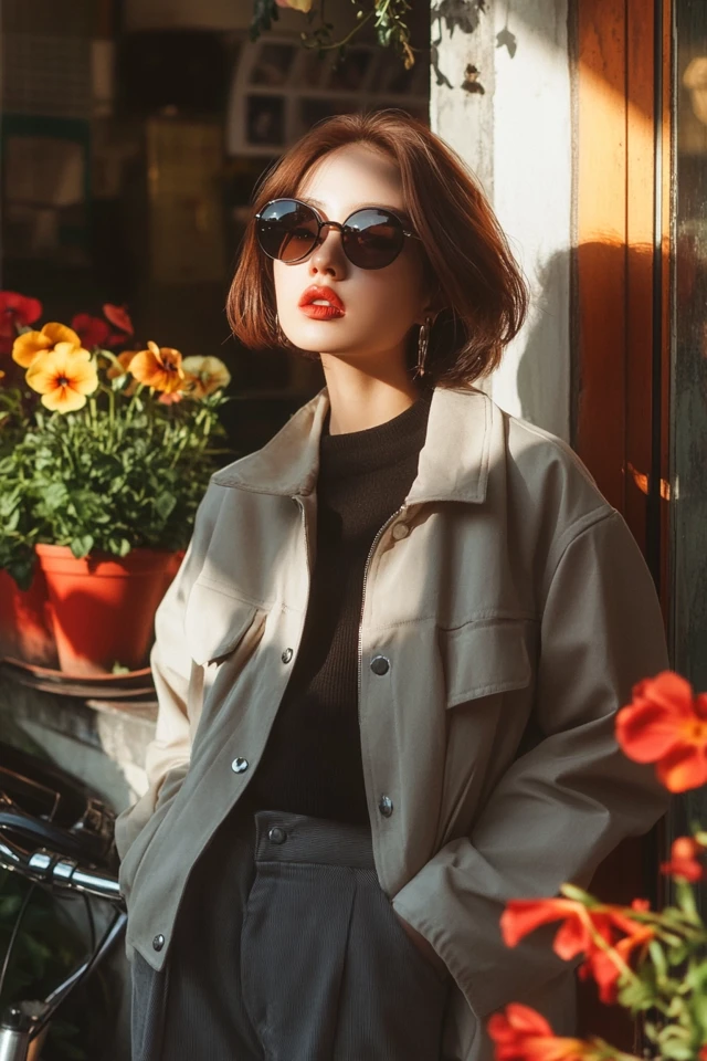 Stylish Cropped Jackets for Mild Spring Mornings - photo 2