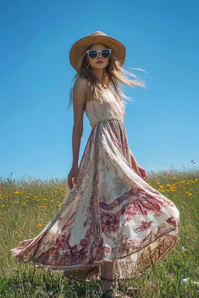 Lightweight Bohemian Dresses for Warm, Sunny Days - photo 2