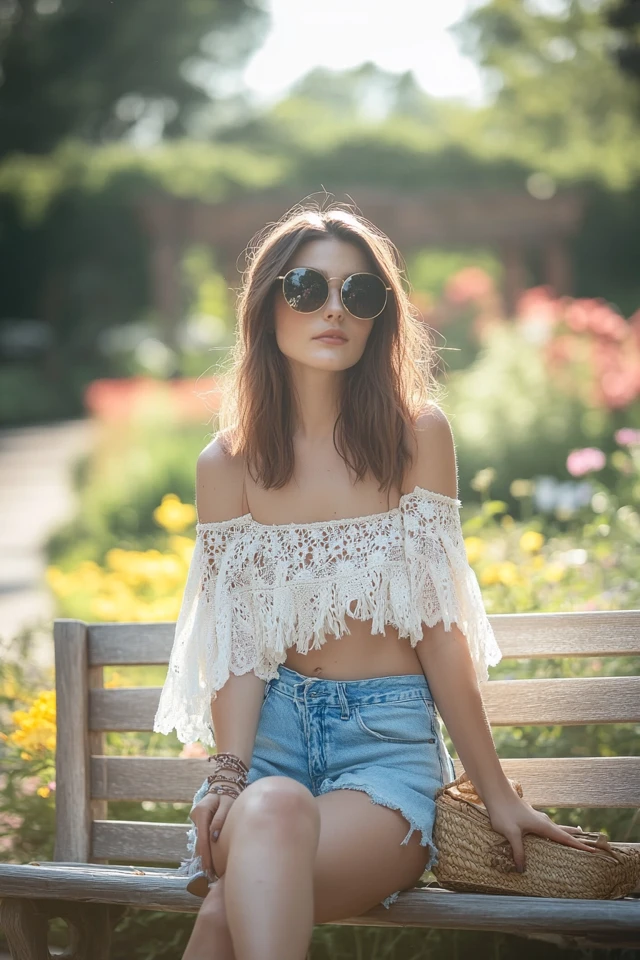 Relaxed Peasant Tops for Warm Summer Strolls - photo 2