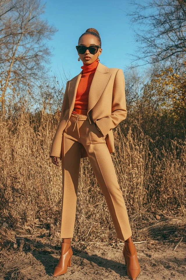 Warm Sand and Burnt Orange in Transitional Jackets - photo 2