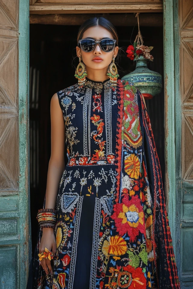 Embroidered Dresses for Cultural Festivals - photo 2