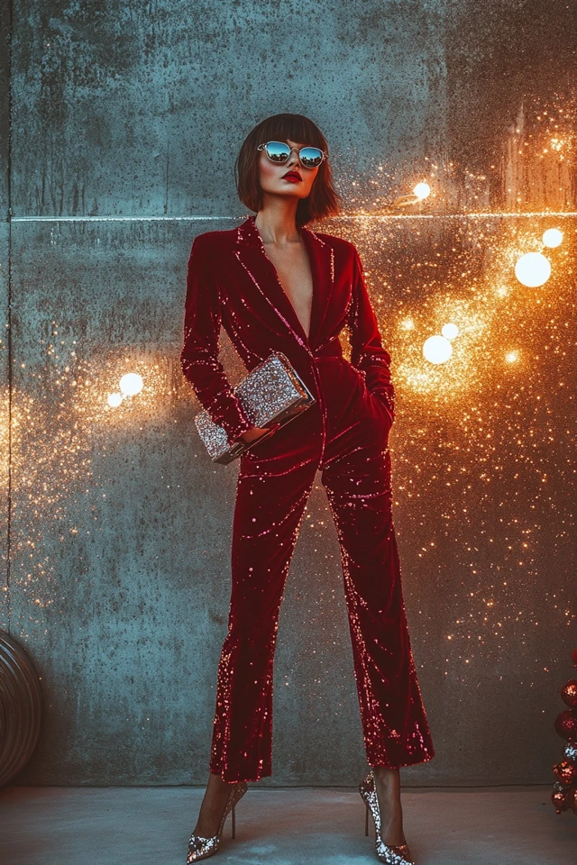 Velvet and Sequined Accessories for Luxe Outfits - photo 2