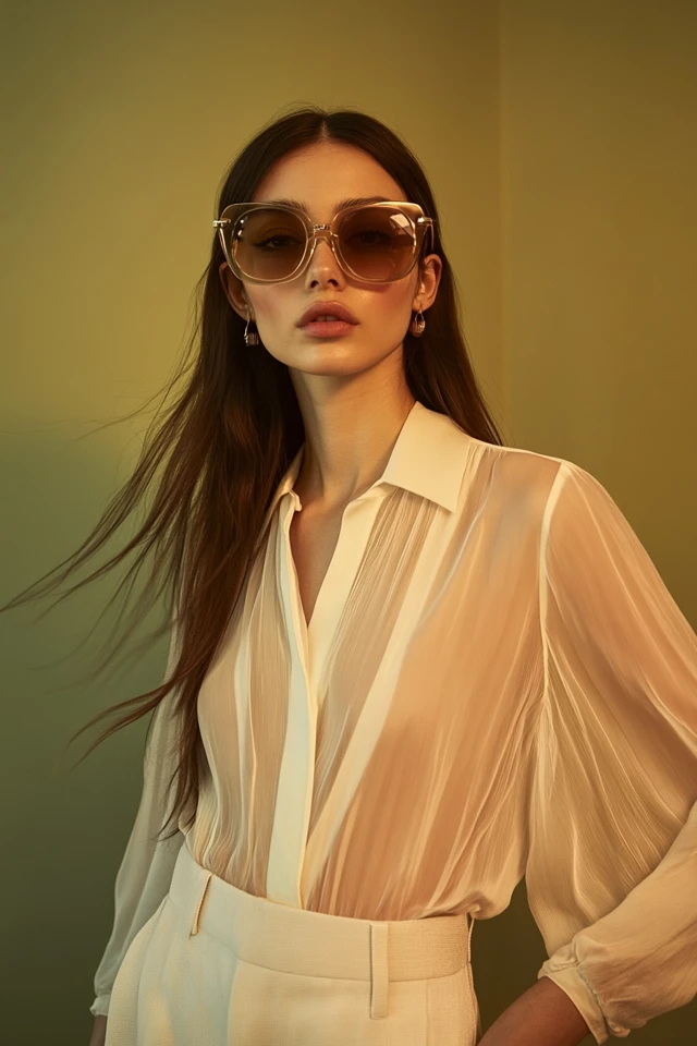 Mixing Chiffon and Silk in Feminine Blouses - photo 2