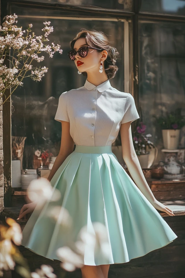 Circle Skirts for Swingy, Retro Style - photo 2