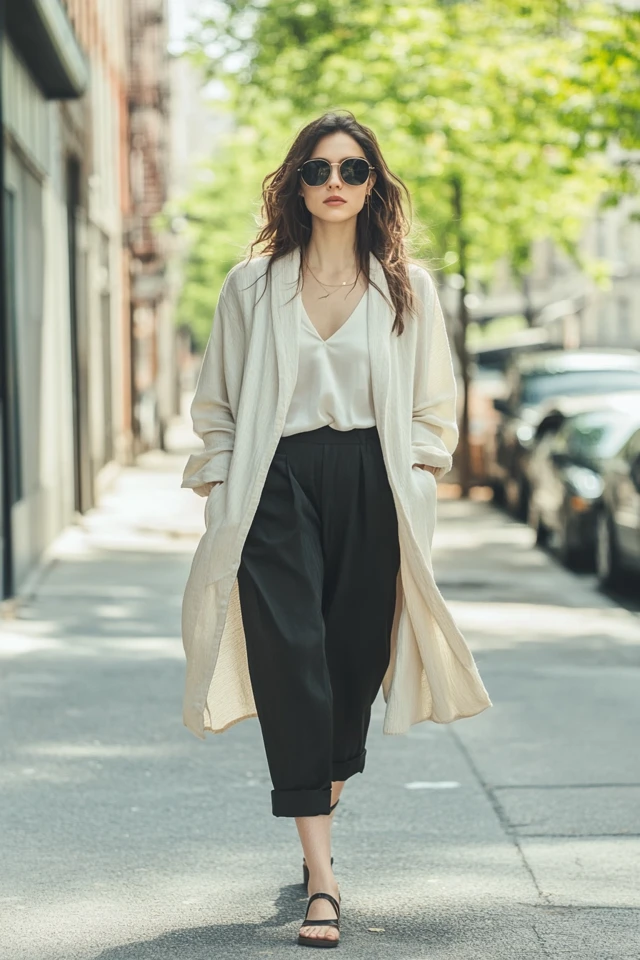 Duster Jackets with Relaxed Drapes - photo 2