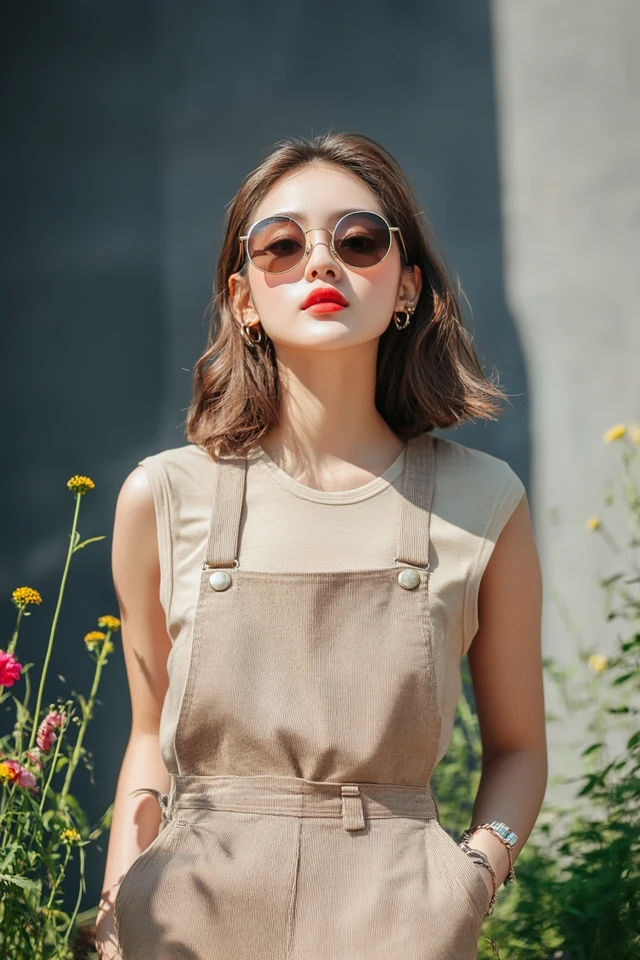 Relaxed Tapered Overalls for Playful Outfits - photo 2