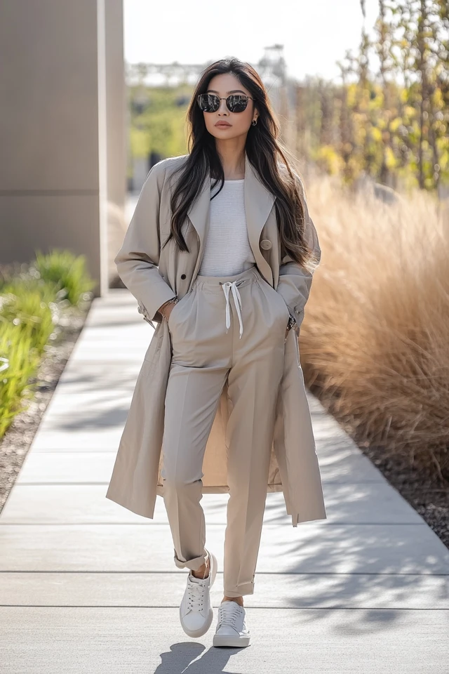 Minimalist Evening Walk Outfits with Simple Layers - photo 2