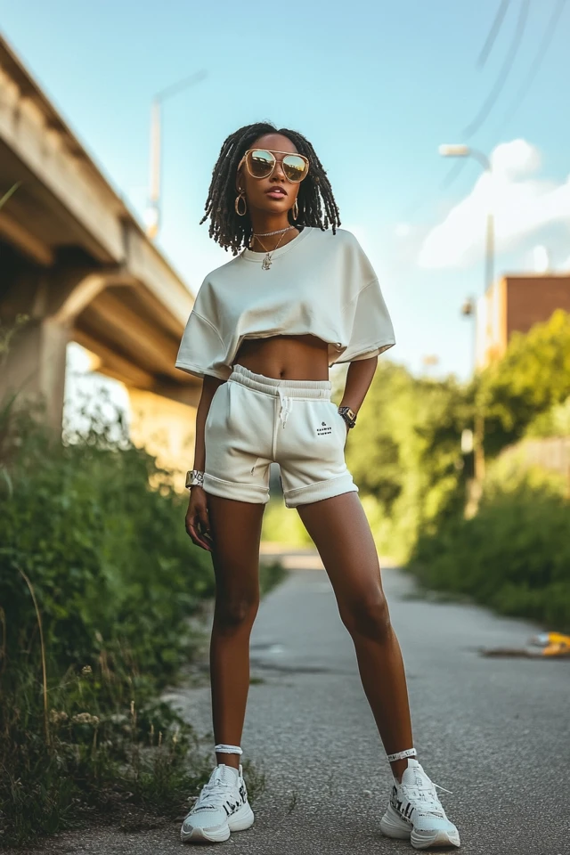 Stretchy Bike Shorts for Sporty Casual Looks - photo 2