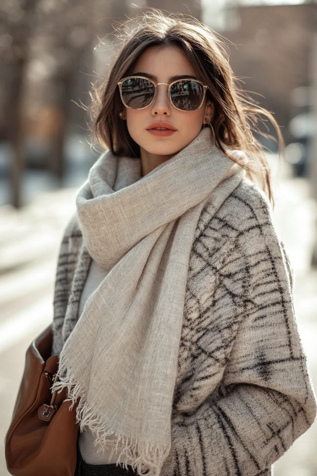 Soft Infinity Scarves for Winter Warmth - photo 2