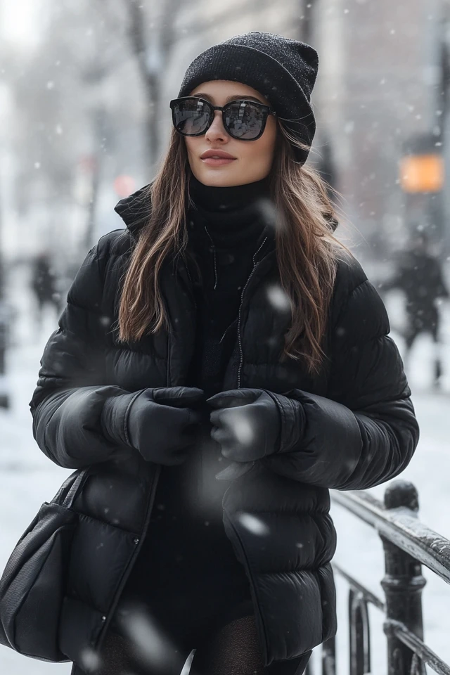 Soft Puffer Gloves for Icy Morning Commutes - photo 2