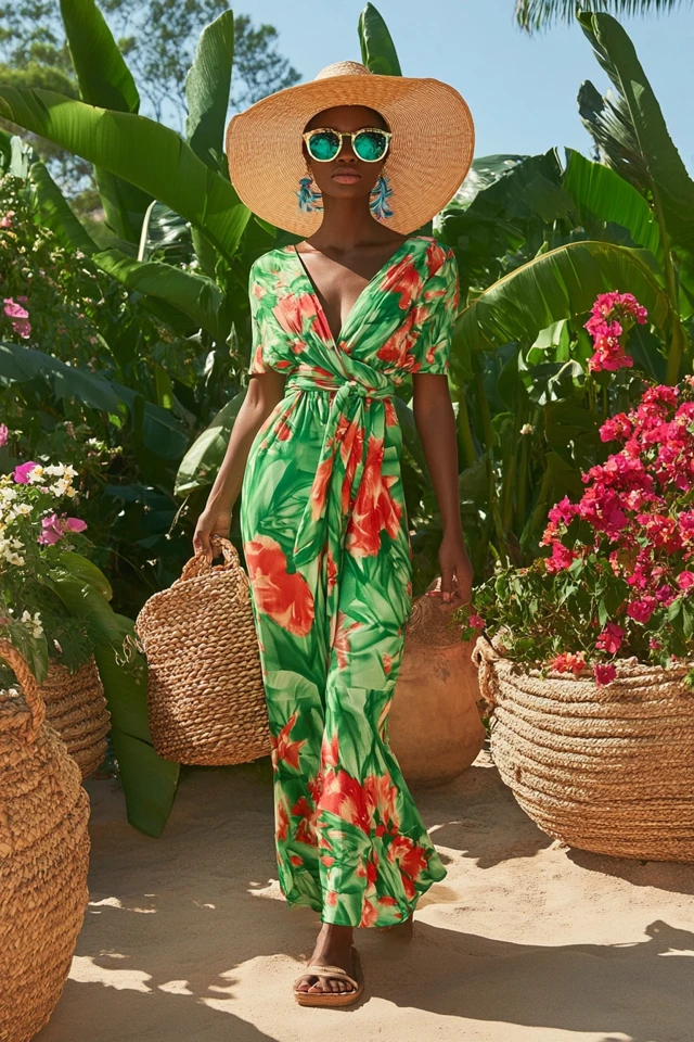 UV-Protective Wrap Dresses for Summer Escapades - photo 2