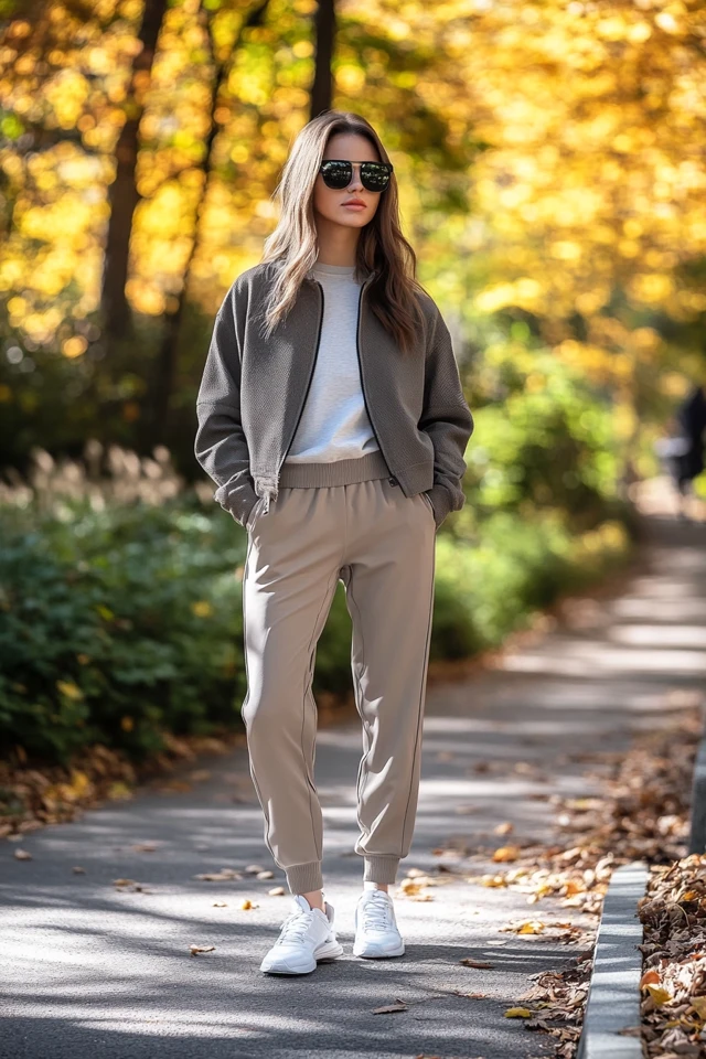 Full-Length Active Pants for Cloudy and Cool Afternoons - photo 2