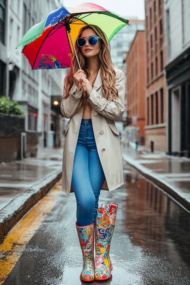 Rain Boots with Fun Prints for Puddle-Jumping Weather - photo 2