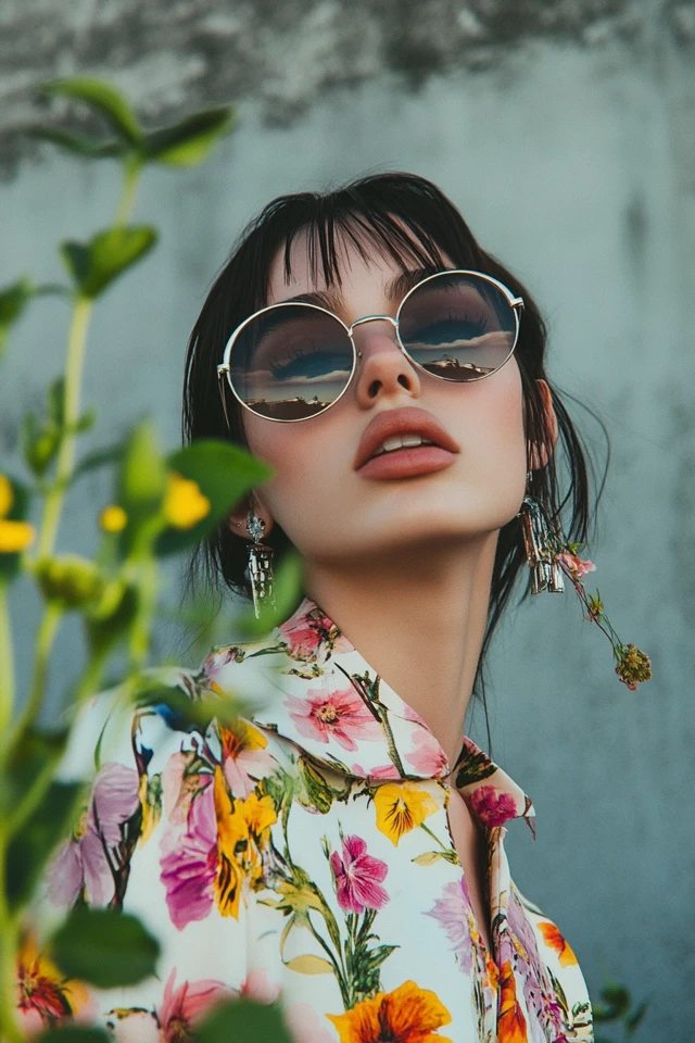 Mixing Floral Accessories with Contemporary Outfits - photo 5