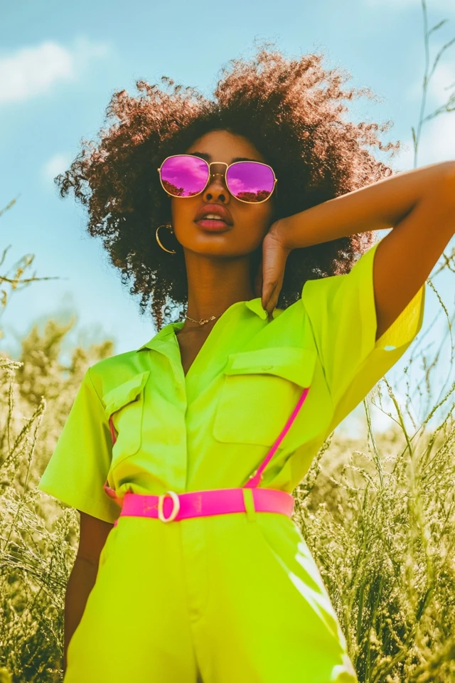 Fun Lime Green and Pink Outfits for Summer Adventures - photo 2