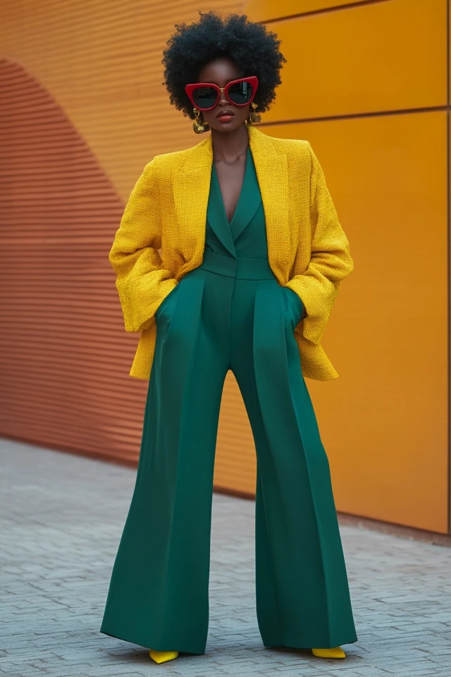 Pairing Lemon Yellow and Forest Green for Bold Outfits - photo 2