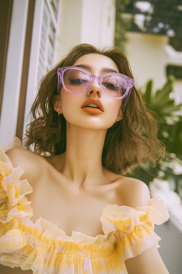 Bright Yellow and Soft Lavender Pairings for Sundresses - photo 2