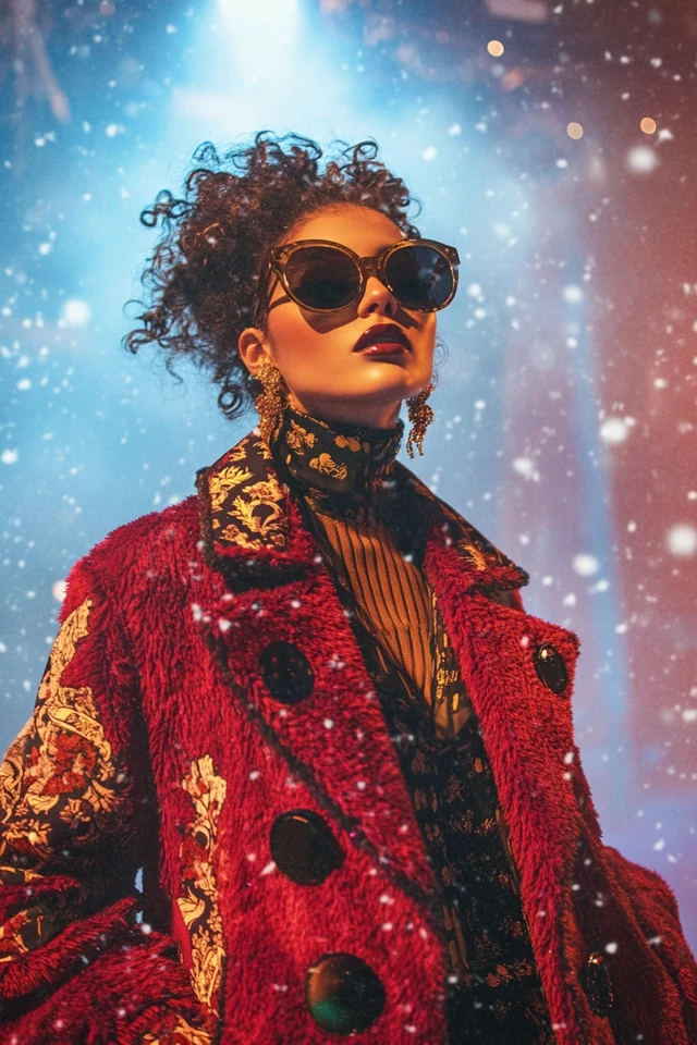 Statement Outerwear for Winter Carnival Events - photo 2