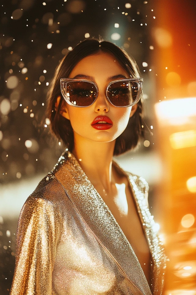 Metallic Wrap Dresses for New Year Countdown Parties - photo 2