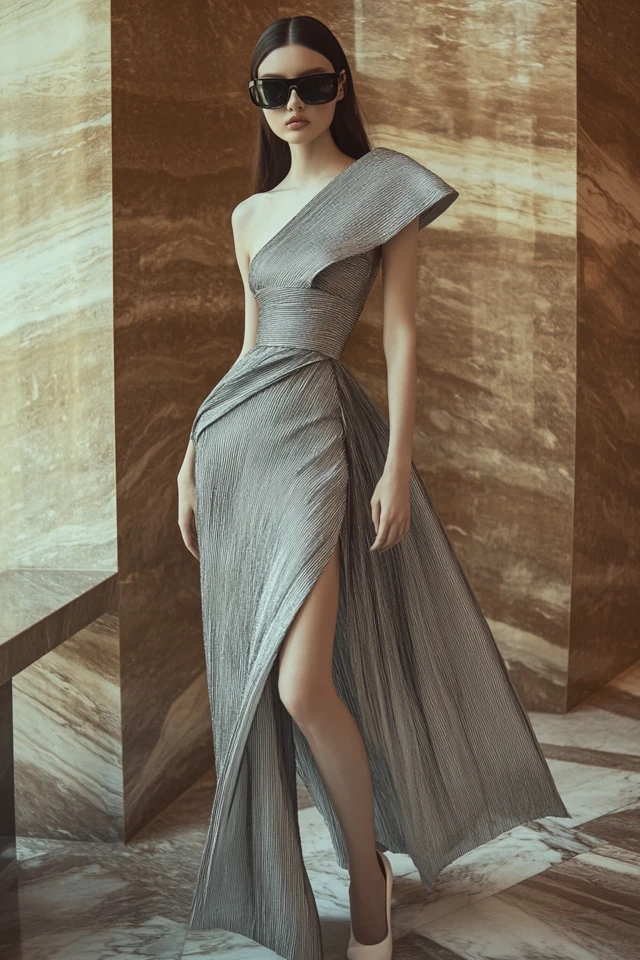 Elegant Asymmetrical Dresses for Formal Dinners - photo 2