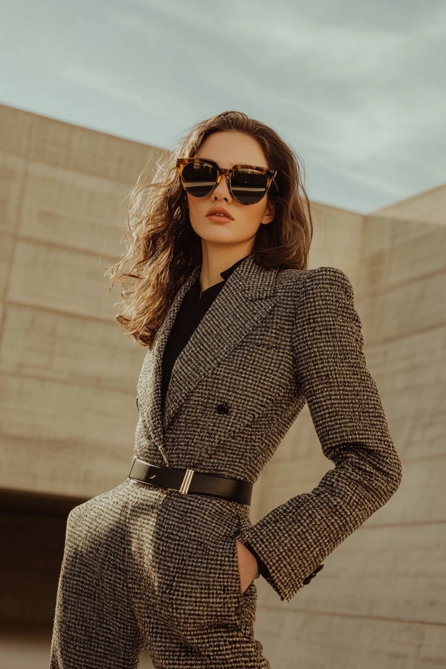 Leather and Tweed Pairings for Sophisticated Workwear - photo 2