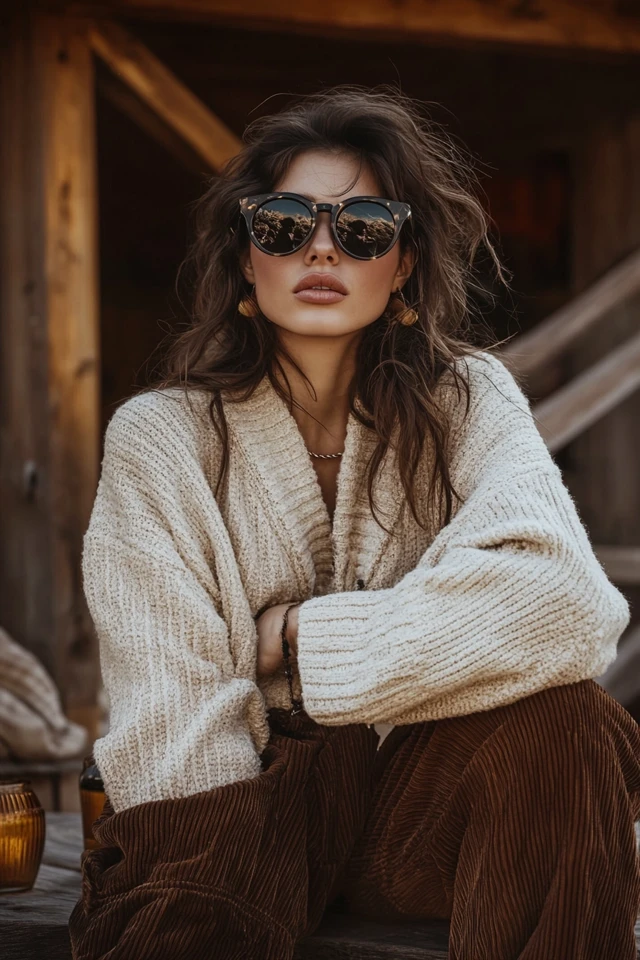 Pairing Corduroy and Soft Knits for Cozy Layers - photo 2